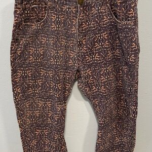 One Teaspoon Leopard Print Pants
